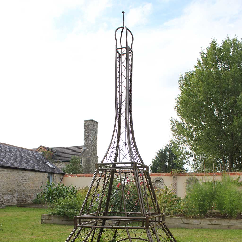 eiffel tower plant trellis Eiffel Tower Plant Frame | Plant Frames