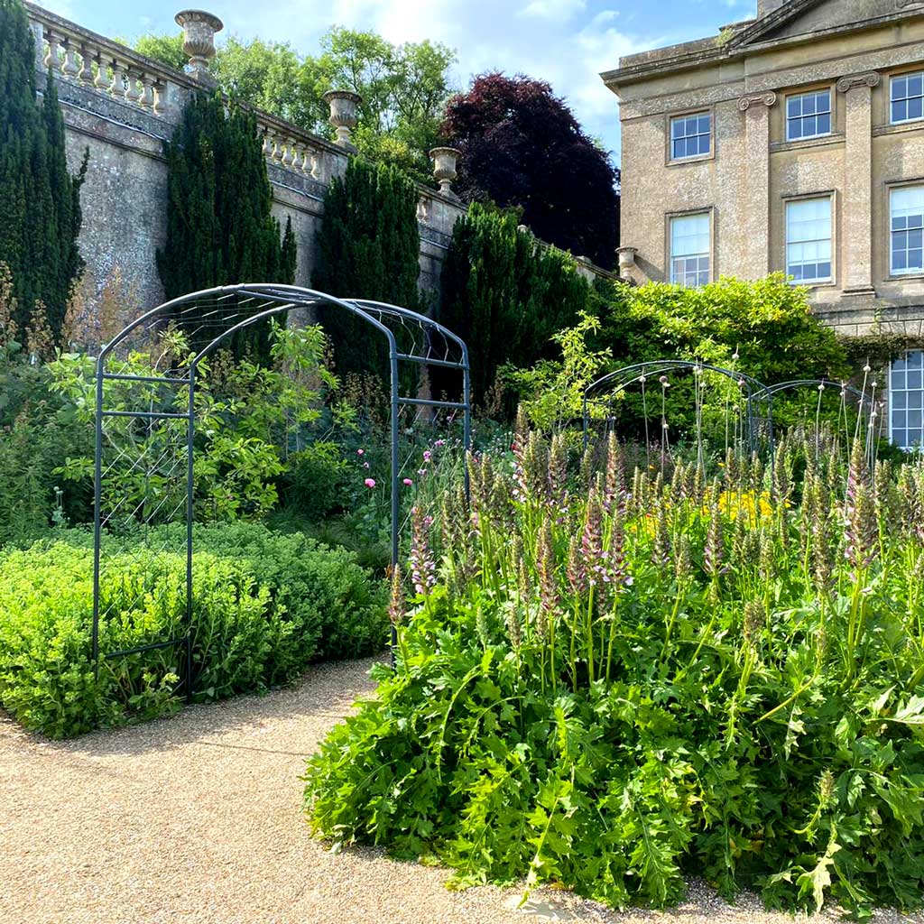 monet garden arch
