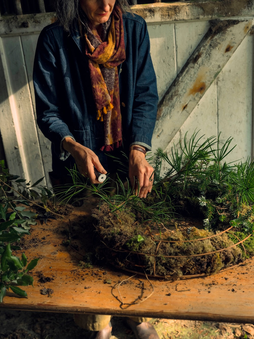 A Natural Approach to Decorating the Garden for Christmas
