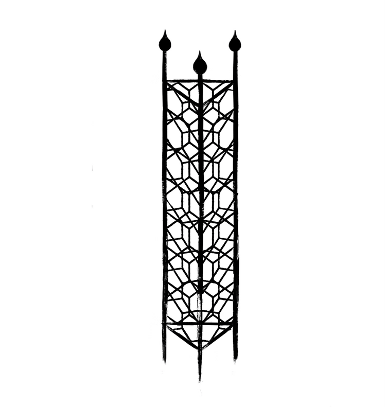 Tricorn Obelisk - Wireframe