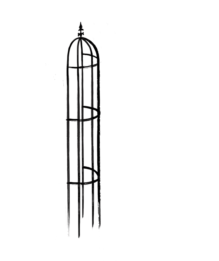 Half Obelisk - Wireframe