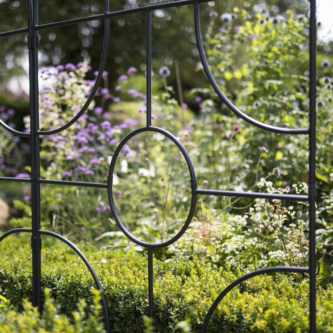 Agriframes georgian round top screens close up detail