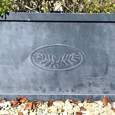 Tuscan Zinc Trough Planter