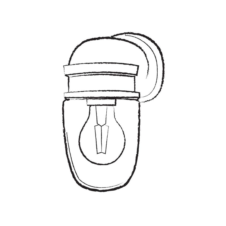 Lymington Outdoor Ship's Light - Wireframe