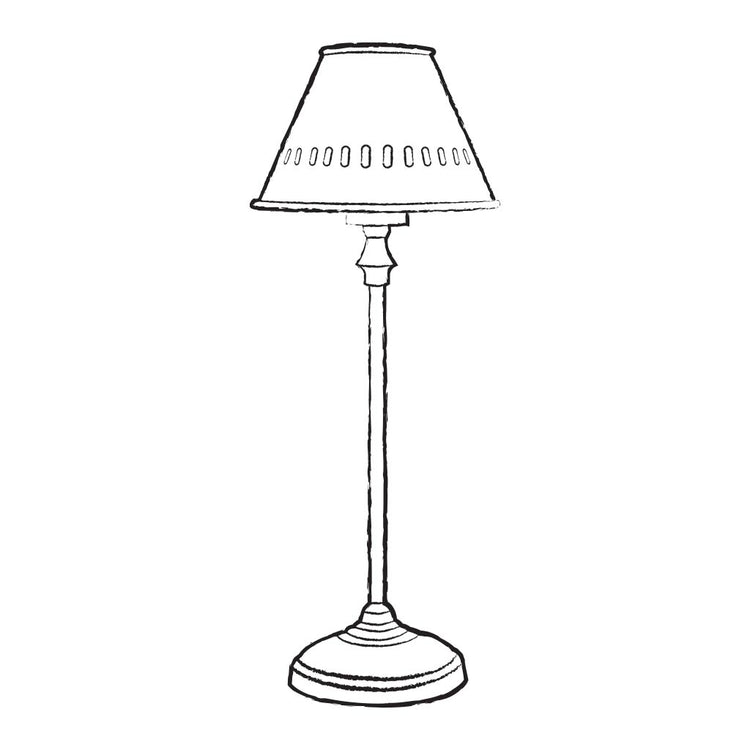 Mells Outdoor Tealight Lamp - Wireframe