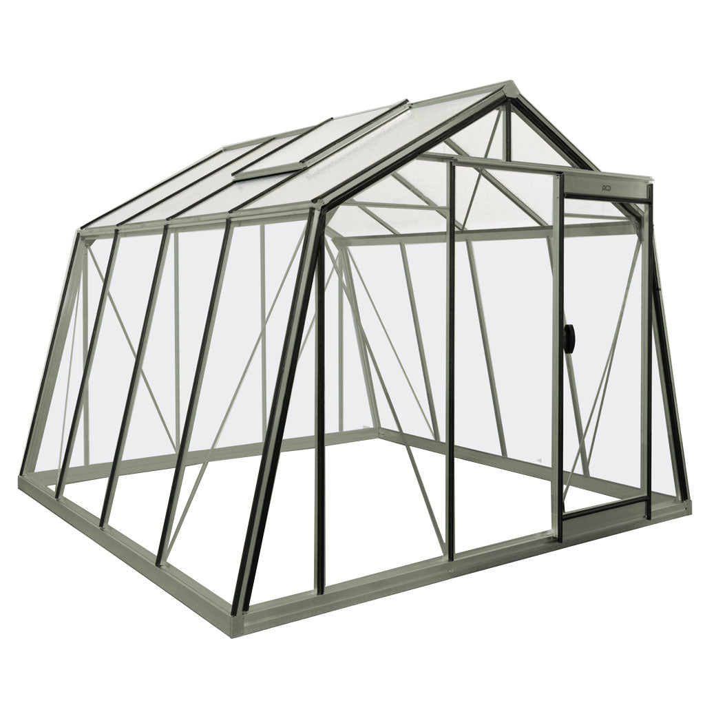 Sloped Greenhouse - Quartz Grey