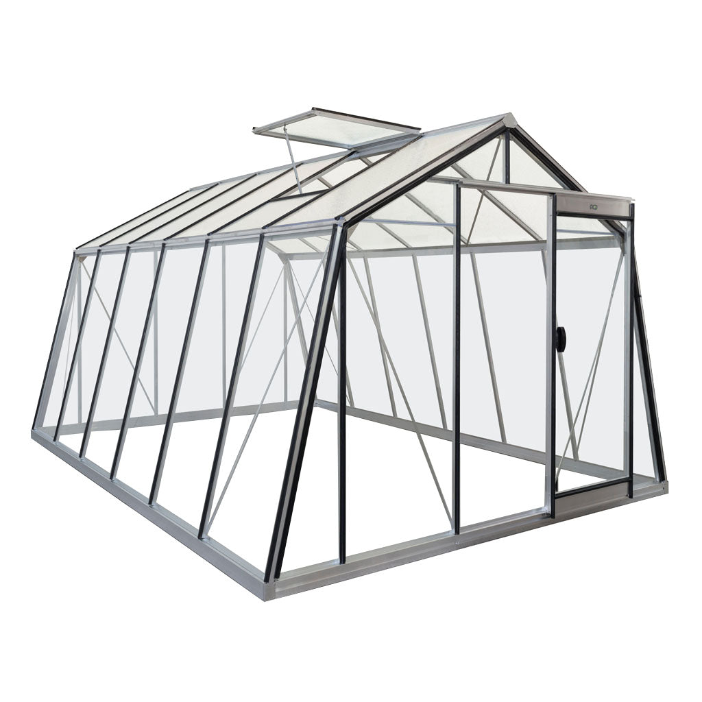 Sloped Greenhouse - Aluminium