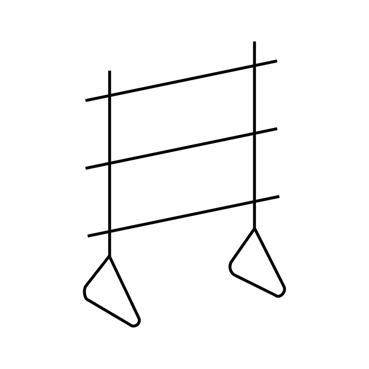 Tomato Plant Support Frame - Wireframe