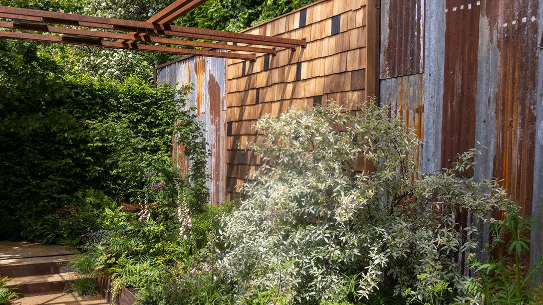One corner of The Children's Society Garden at RHS Chelsea Flower Show 2026. 