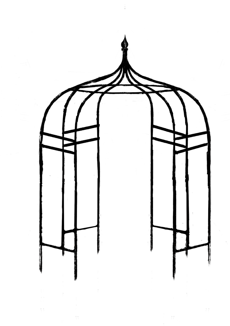 Gothic Gazebo - Wireframe