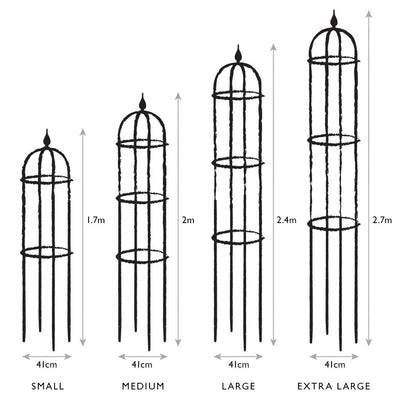 Classic Obelisk Line Drawing Measurements