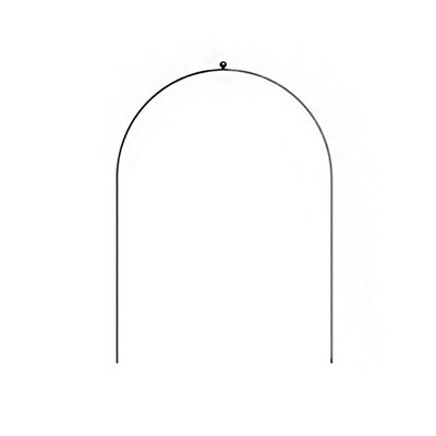 Elegance Hooped Cloche, Gloss Black