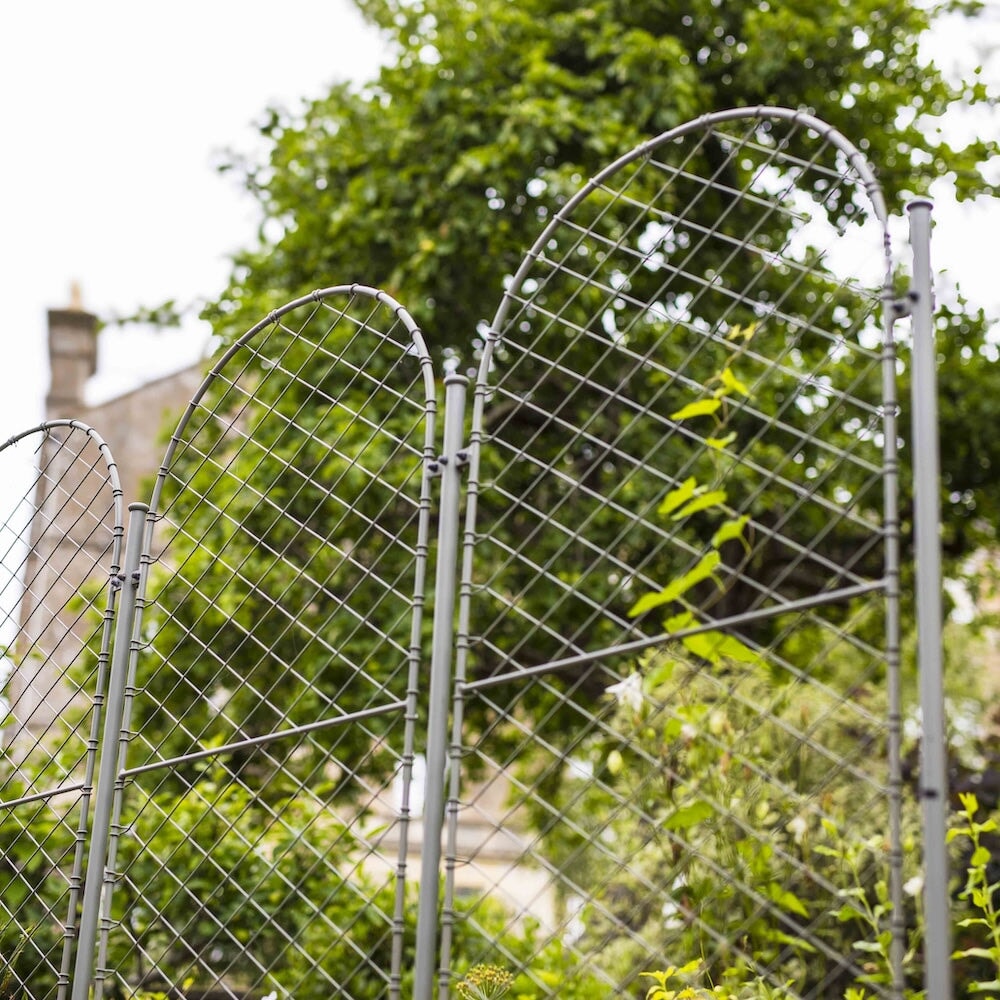 Agriframes round screens from a low angle