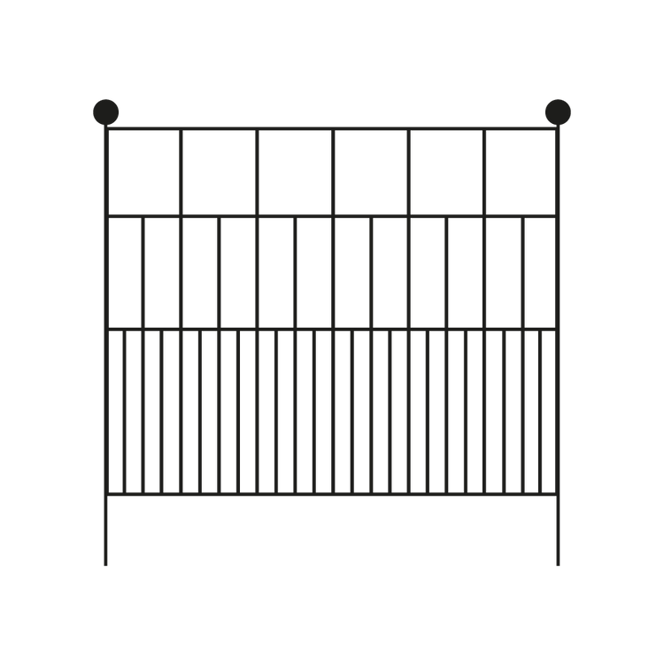 Elegance Panel Plant Support - Wireframe