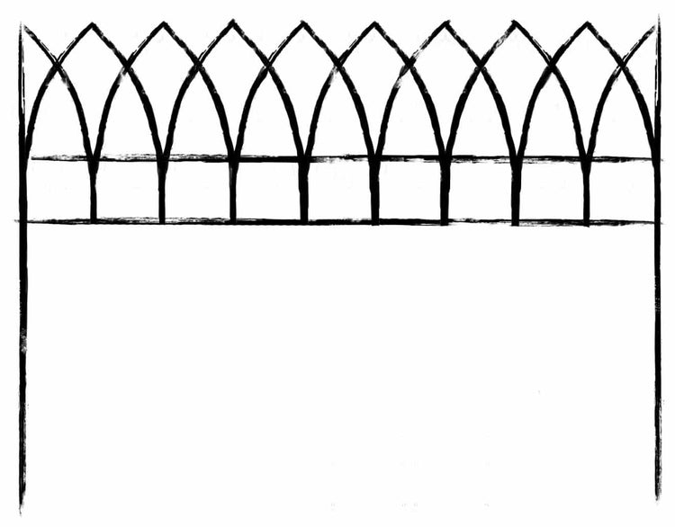 Elegance Lawn & Border Edging - Wireframe