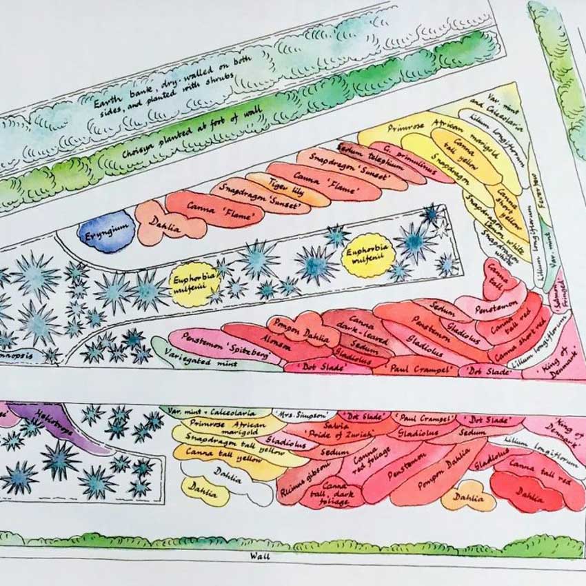 Gertrude Jekyll visual flows