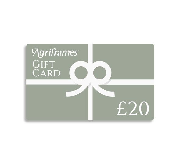 Agriframes gift card for twenty pounds
