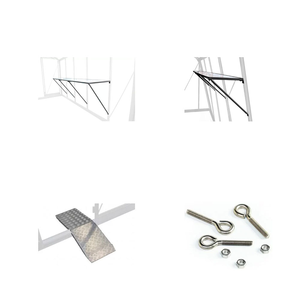 Growing Pack - Potting Table, Shelf, Ramps & Hooks