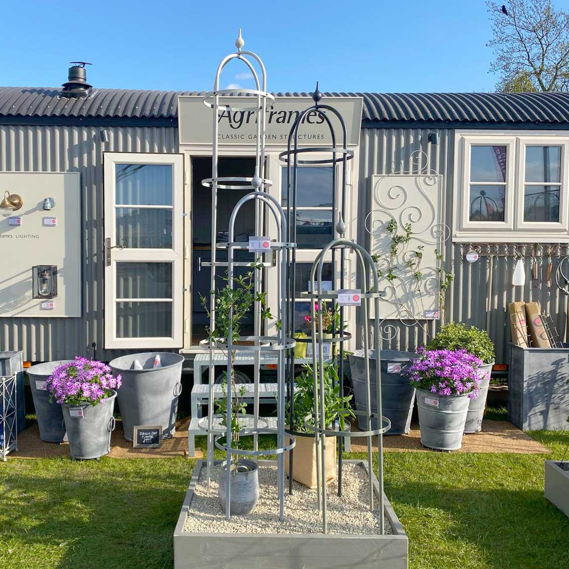 Royal Horticultural Society Garden Harrogate Show Classic Obelisks 