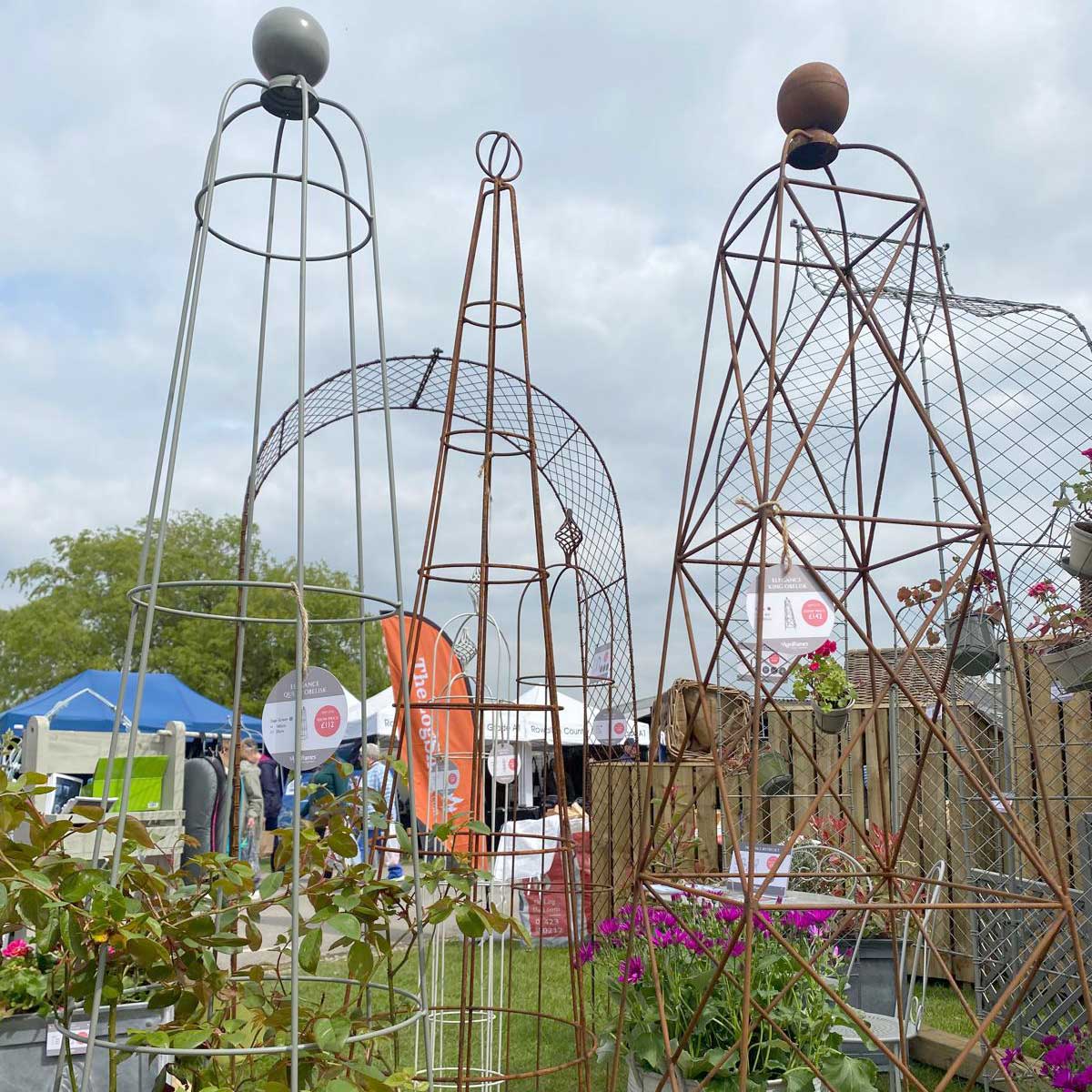Royal Horticultural Society Garden Harrogate Show Obelisks