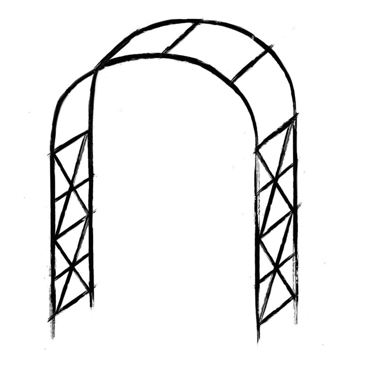 Elegance King Arch - Wireframe