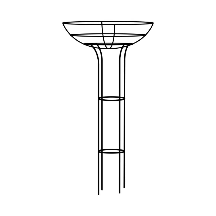 Elegance Rose Umbrella - Wireframe