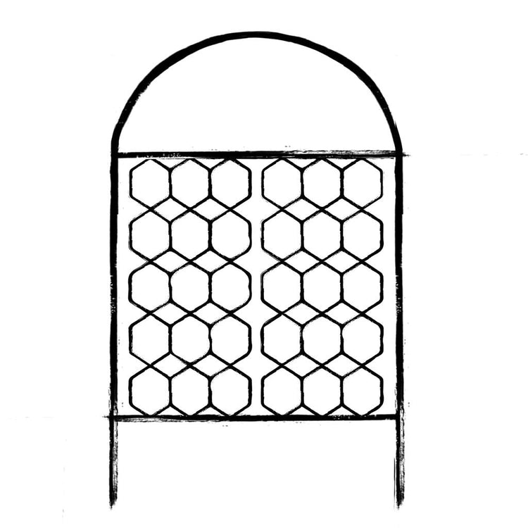 Round Screen - Wireframe