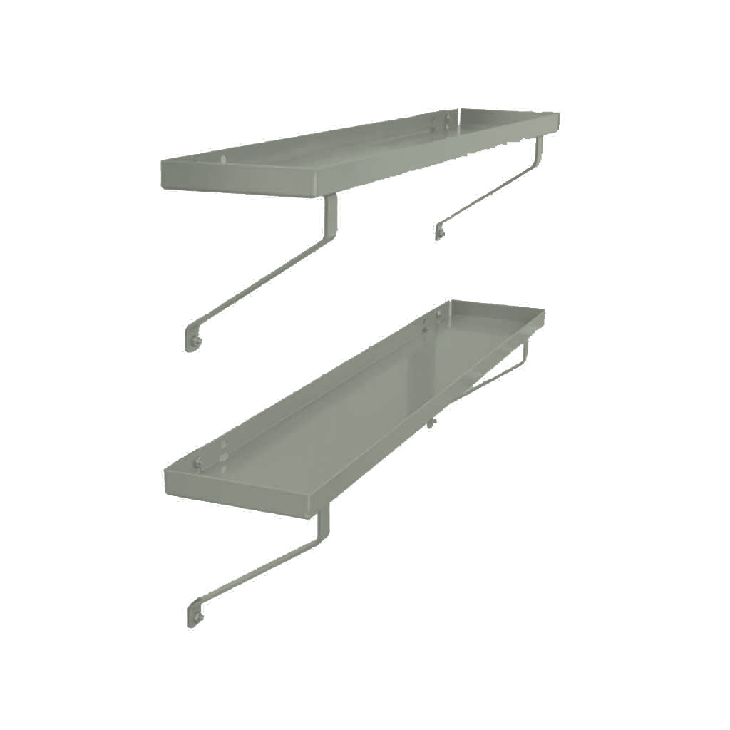 Aluminium Shelves - Set of 2