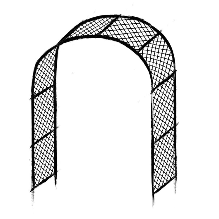 Elegance Round Arch - Wireframe
