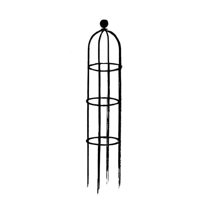 Elegance Tall Obelisk - Wireframe