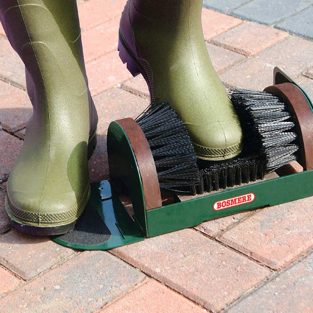 Boot Scraper-in use Bosmere- haxnicks