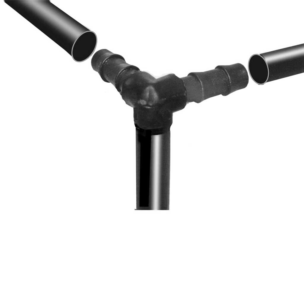 DIY Crop Cage- 3 part join agriframes