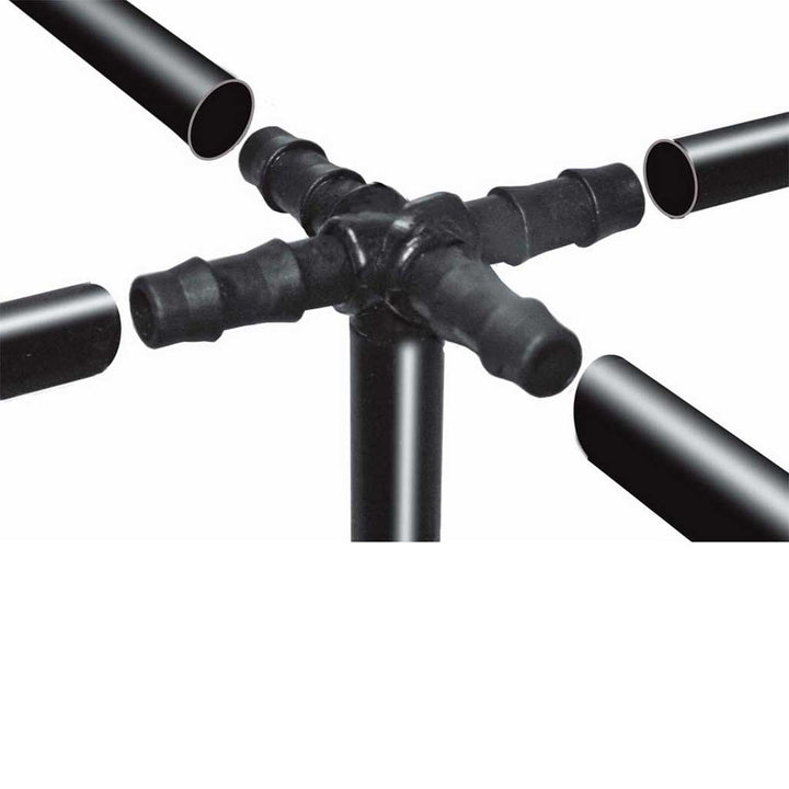 DIY Crop Cage- 5 part join agriframes