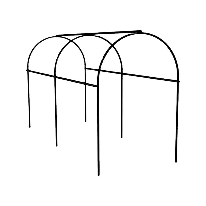 Line drawing of the Domed Long Fruit Cage