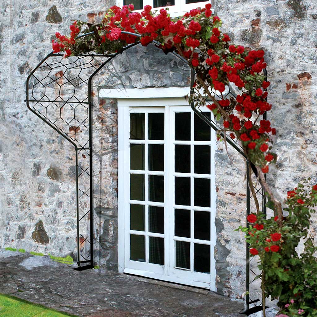 Edwardian Portico-in use in front of door