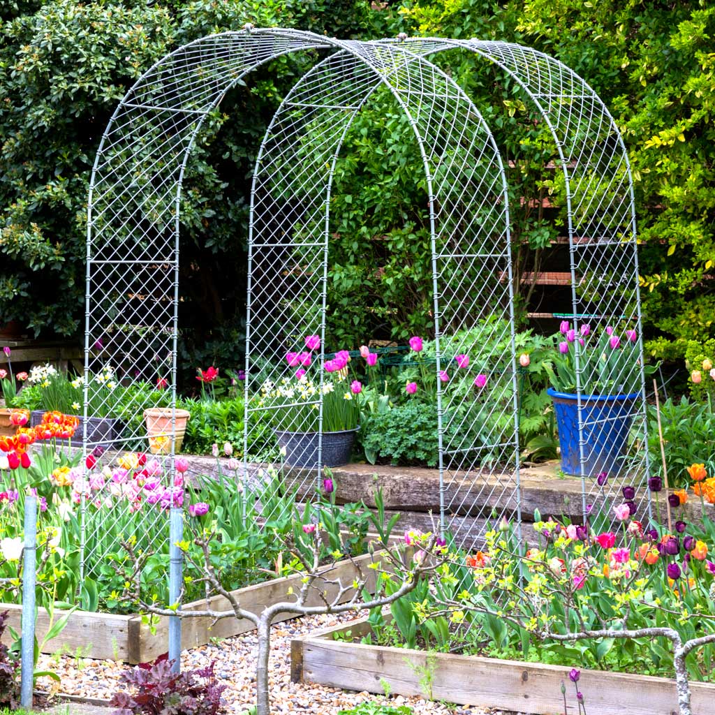 Agriframes Elegance Arch with flowers