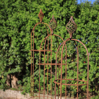 Elegance Obelisk - Set of 3 - Small/Medium/Large- group rustic- agriframes