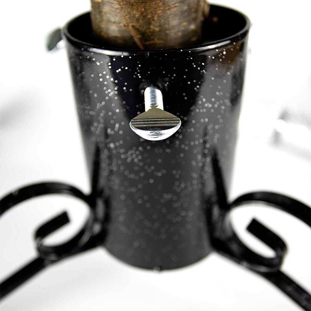 Traditional Christmas Tree Stand 4" - Black
