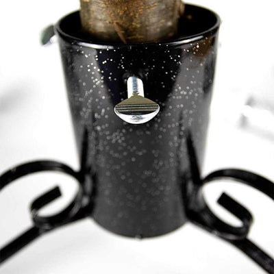 Traditional Christmas Tree Stand 4" - Black