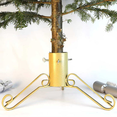 Traditional Christmas Tree Stand 4" - Gold