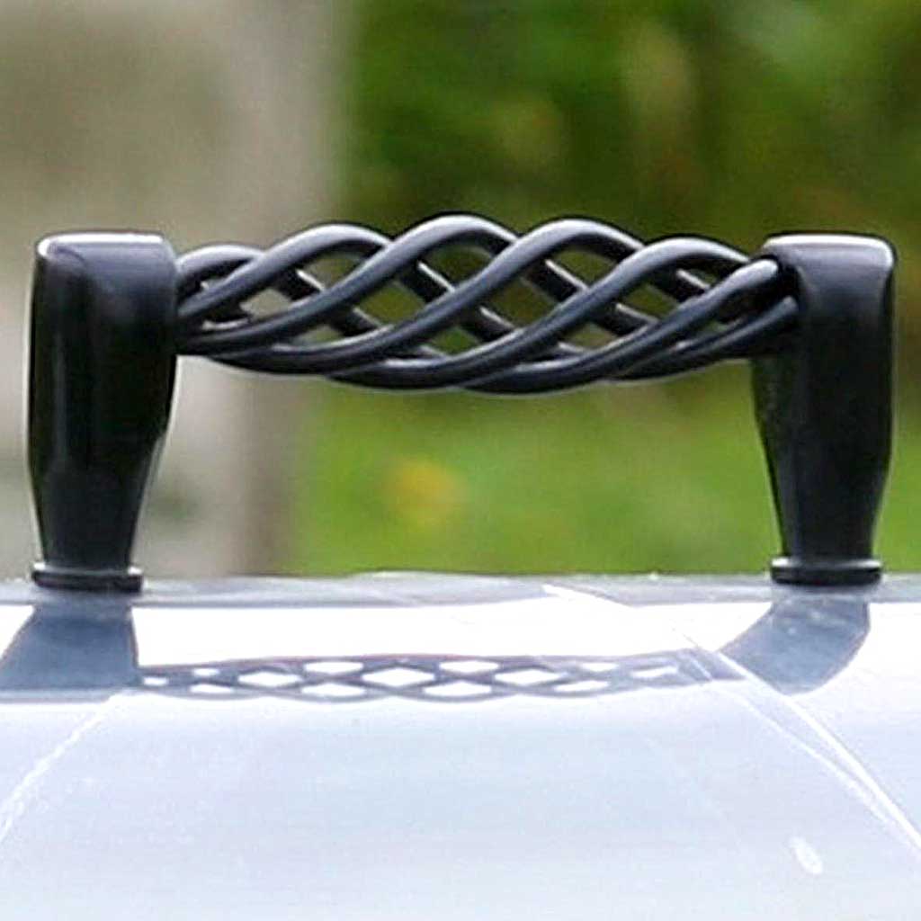 kitchen garden cloche detail handle close up 