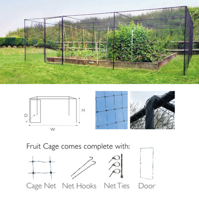 Superior Fruit Cage-diagram agriframes