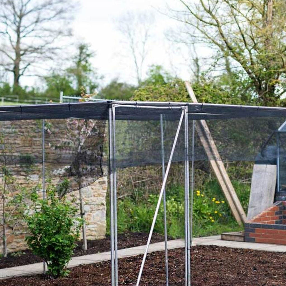 Top half of the Agriframes Aluminium Walk In Fruit Cage Door 