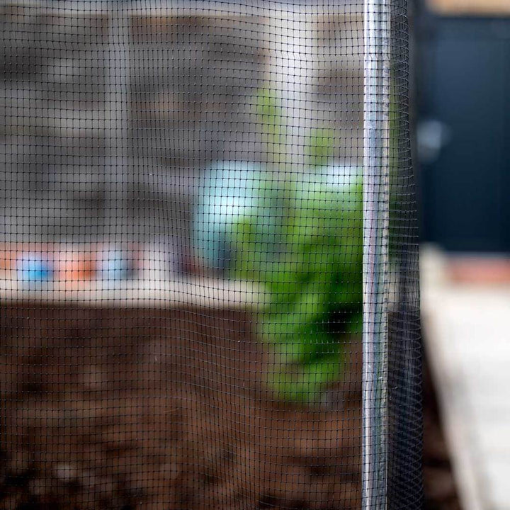 Agriframes Aluminium Walk In Fruit Cage tubing and netting
