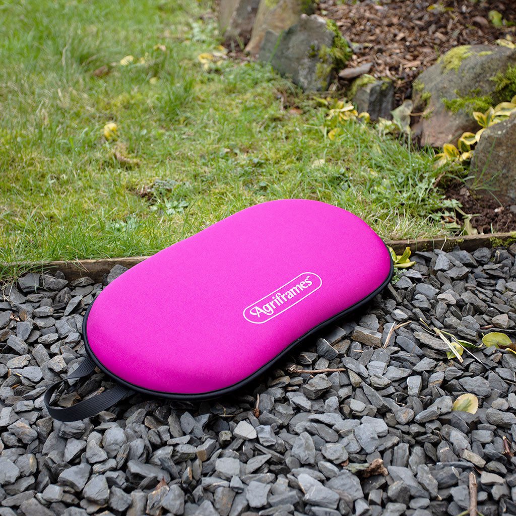 garden kneelers in three different colours