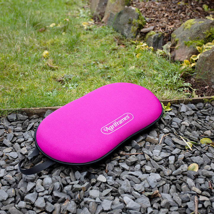 garden kneelers in three different colours