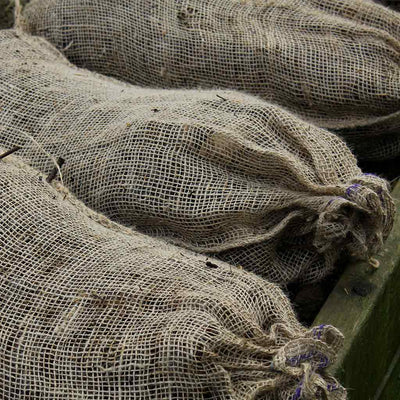 composting sacks 3 pack close up in use 