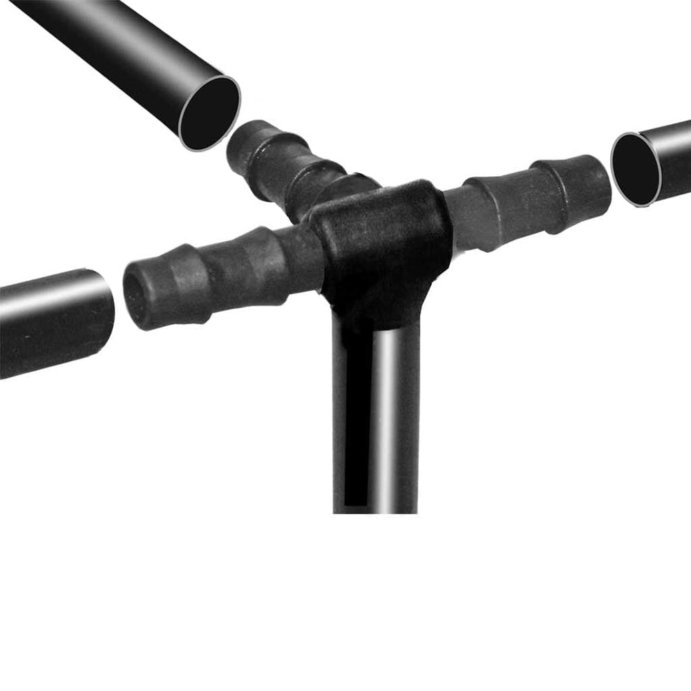 Four part joint for an Agriframes DIY Crop Cage 