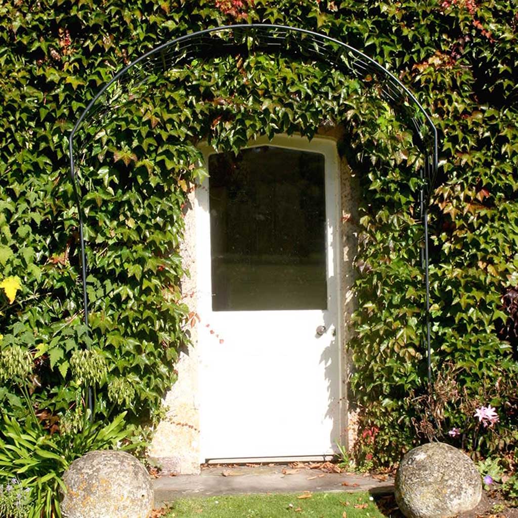 Edwardian Portico- in front of small door-agriframes