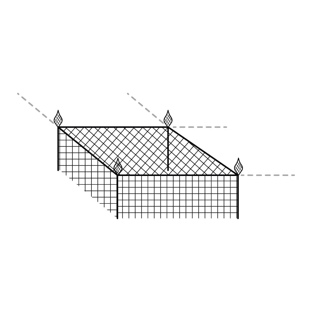 Agriframes Elegance Vegetable cage diagram